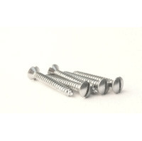 Self Tapping Screws No 8 x 1 1/4" Slot Oval. No longer available.